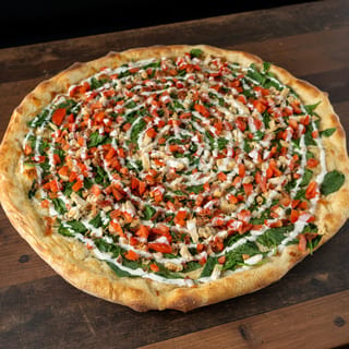 Chicken Bacon Ranch Pizza