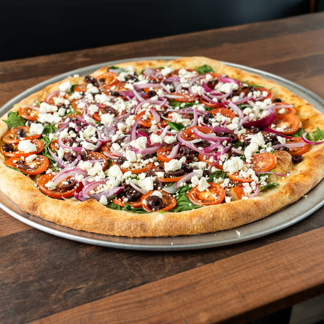 Mediterranean Pizza.