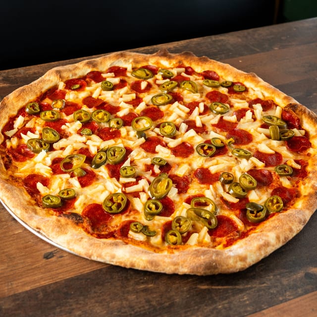 Tangy Combo Pizza.